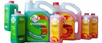 Antifreeze for VAZ 2114