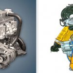 Engine VAZ 11183 1.6 l. 8 valve injector 