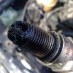 What a working spark plug should look like