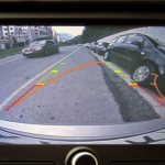 rear view camera with dynamic markings for Lada Vesta