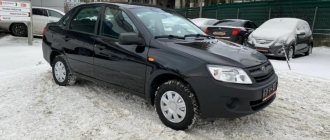 LADA Granta of the first generation: pros and cons, sores and weak points of the car