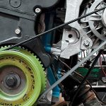 Lada Kalina 1 and 2 alternator belt replacement with air conditioning