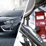 Review of reinforced right engine mounts for Lada Vesta