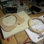 DIY spacers for 16 cm speakers