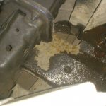 Antifreeze leak