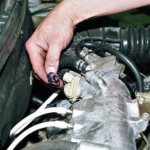 Проверка цепи и датчика положения дроссельной заслонки Lada Granta