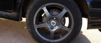 tire size for vaz 2114