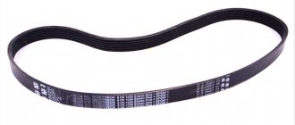 Alternator belt for Lada Vesta
