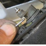 Lada Kalina rear door lock repair