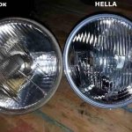 original and stock headlight Niva Hella