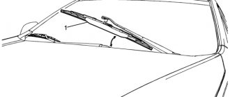 Windshield wiper blades lada x-ray 2015-2018: sizes and articles