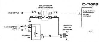 Схема подключения вентилятора охлаждения ваз 2114 инжектор