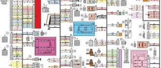 Wiring diagram for the prior generator