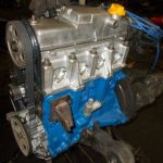 How much does an engine block from a VAZ 2106 weigh?