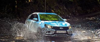 Test drive of the Lada Vesta station wagon from leading auto media