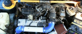 VAZ 2114 turbocharged engine