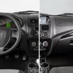 Installation of the Luxe central console from Lada Kalina on Lada Granta