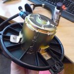 Replacing the heater fan motor with impeller