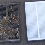 Replacing the cabin filter in a Chevrolet Niva with air conditioning