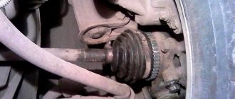 Replacing a grenade on a Lada Kalina with your own hands