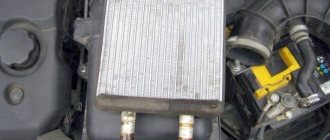 Replacing the heater radiator on a Lada Priora (with and without air conditioning)